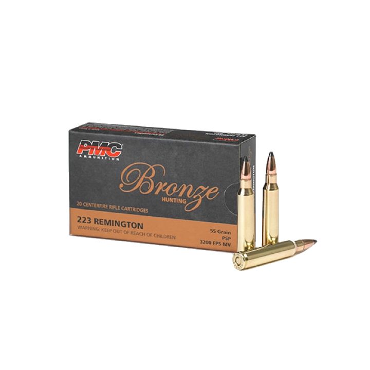 PMC BRONZE LINE 223 REM 55GR SP