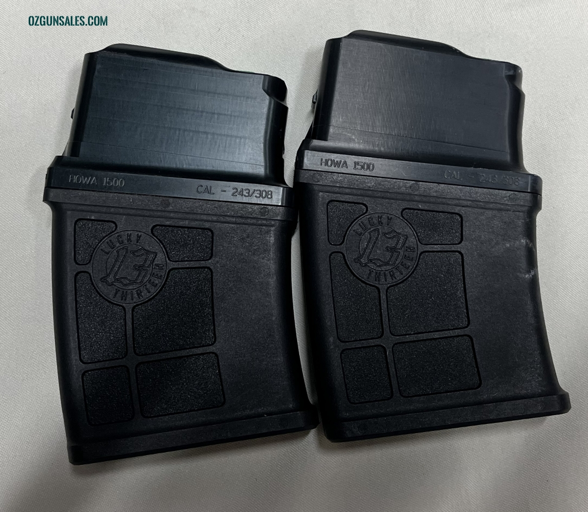 Lucky 13 Howa 10 shot 243/308 magazines