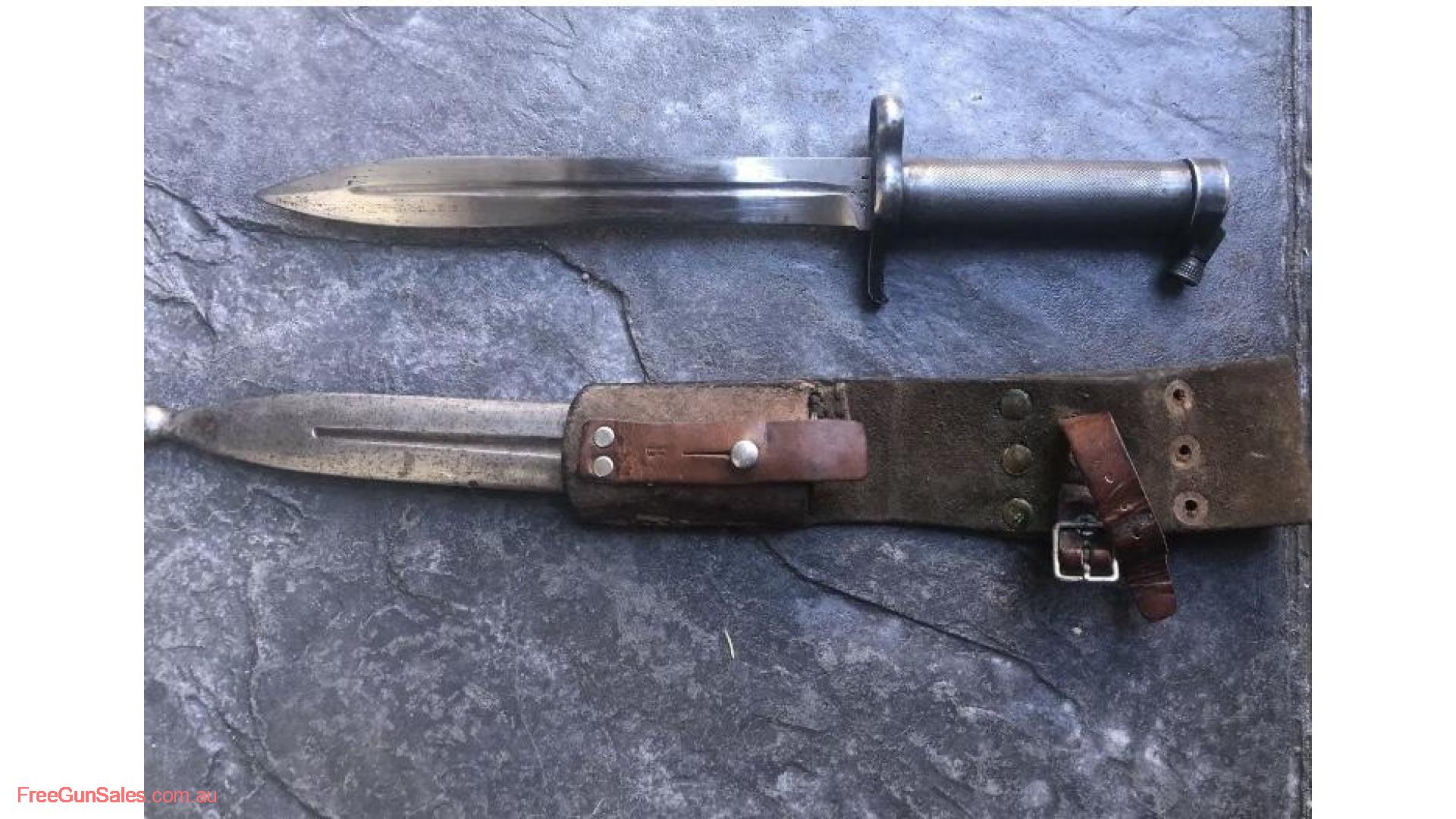 Swedish Mauser bayonet m38 m96 Melbourne