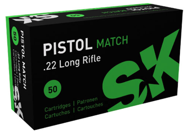 SK 22LR 40GR PISTOL MATCH  938FPS