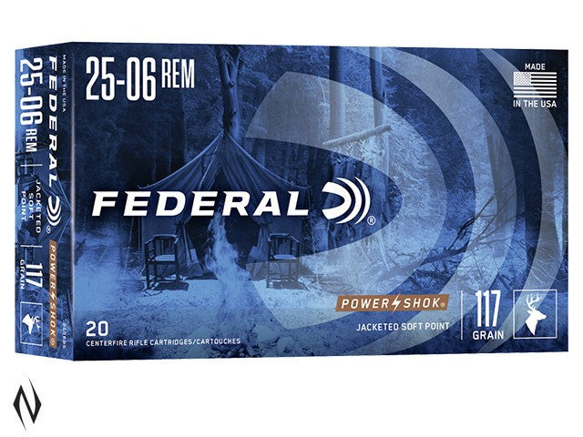 FEDERAL 25-06 REM POWER-SHOK