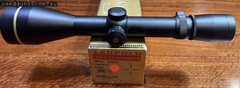 Scope has matte finish. 30mm main tube . Duplex recticke Price includes postage to all states except WA