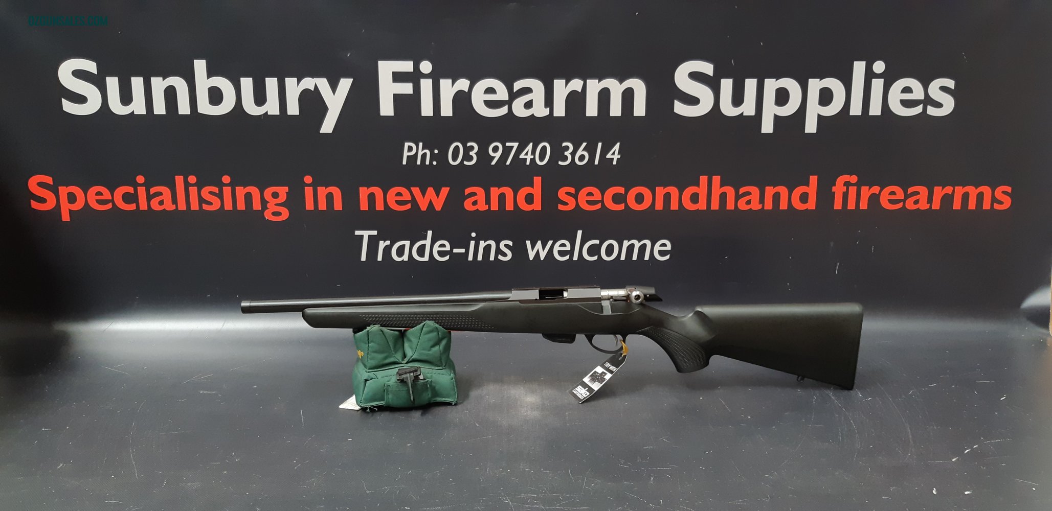 Tikka T1x Multi Task Rifle LH 16in TB 17HMR AB261