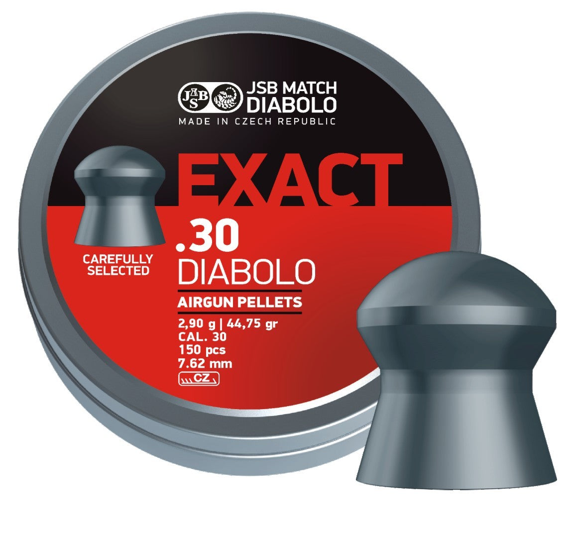 JSB DIABOLO EXACT 30 PELLETS 44.00GR (150PK)
