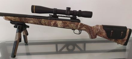 Savage Predator Hunter in excellent condition, 620 mm fluted barrel, very accurate. Lightened trigger, Kydex cheekpiece and EGW rail fitted. $1100 includes post