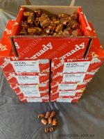 Projectiles for Smith & Wesson 460 Magnum XVR revolver. 1100 Hornady, 240 gr GRXTP mag hollow point. Will sell for $75 a box of 100 or $750 for the 1100 project