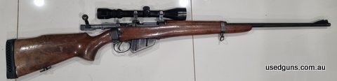 1945 303-25 built on a ROF No 5 Mk I action. If local sale, it will come with 30x rounds of old factory ammunition, 50 x unfired necked down 303 brass and 24x o