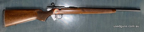 Made in 2021 , elderly owner , has never had a scope attached , the stickers are still attached to the rifle but it has been once fired. The firearm is in very 