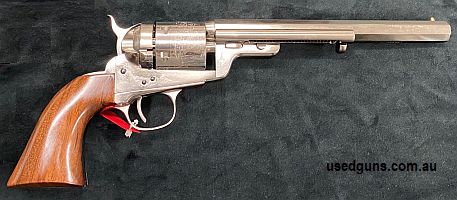 New Uberti Richards Mason 1871 38 Special open top Nickel Revolver.  2 available at $1195 each