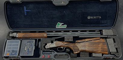 **BRAND NEW** Beretta DT11 DTL NM Step Rib 12G comes with 31" Barrels,12mm Fixed Step Rib, Adjustable Comb and Hard Case. If you are looking for a top quality T