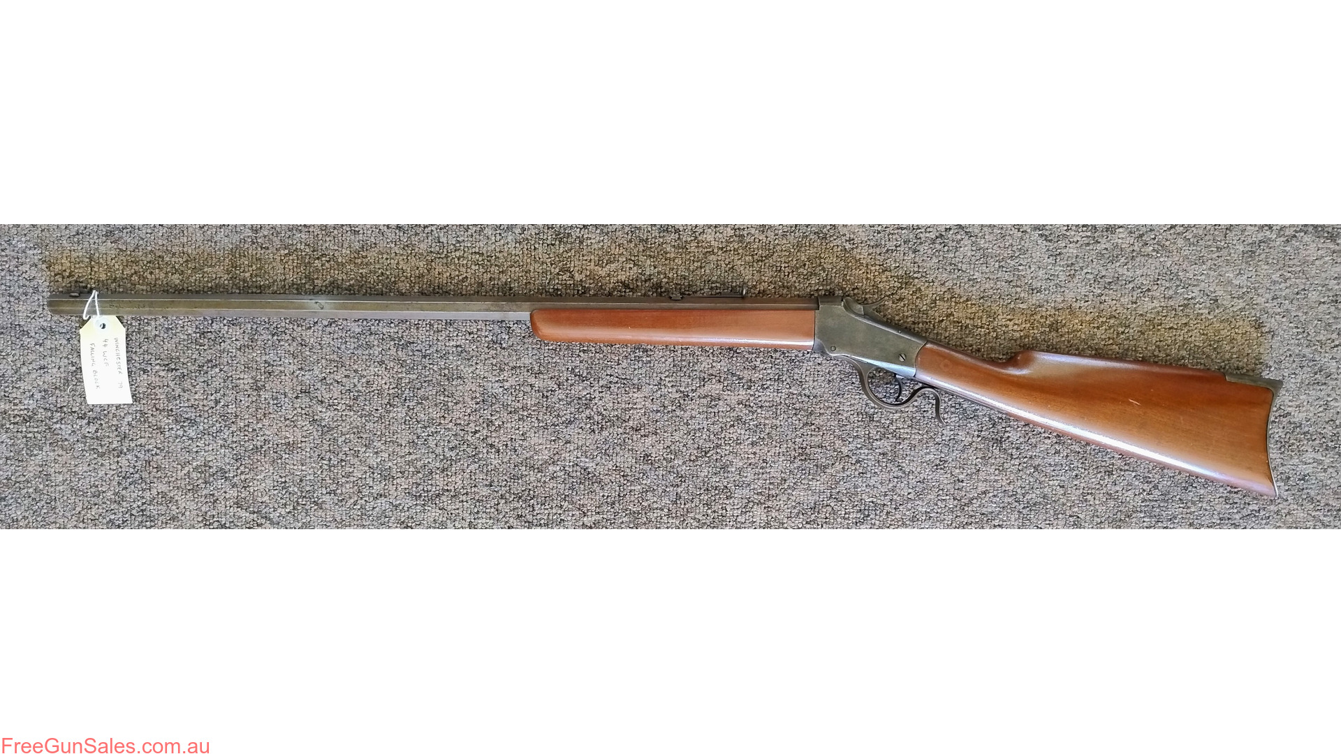 Winchester 79- 1885 Low Wall .44 wcf S/N: 75082 (bsw1) Orange