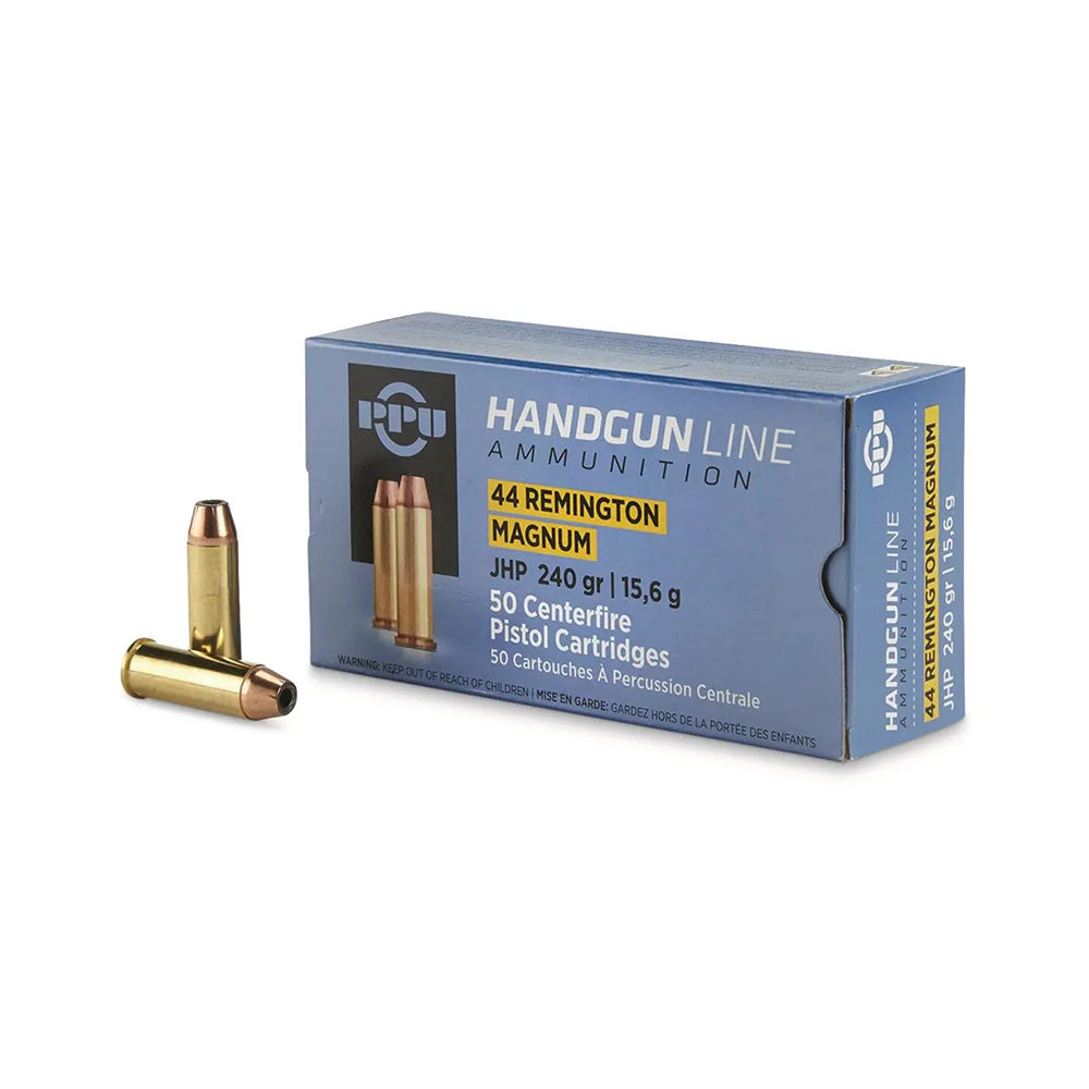 PPU 44 Magnum 240gr JHP 50pk
