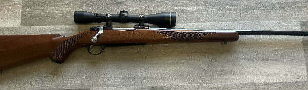Ruger m77 mk2 in 243 win near mint condition hasn’t shot much, rings included in sale scope isn’t for sale. Just not needed anymore as I got another rifle in sa