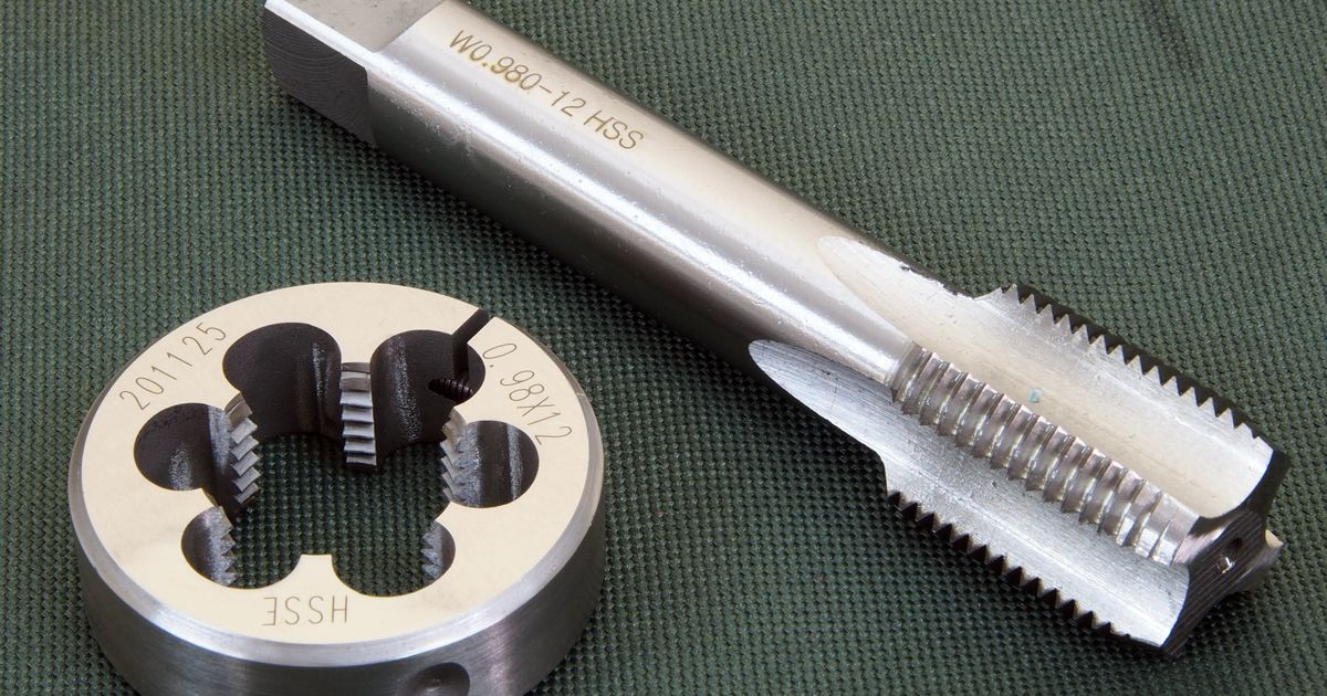 Mauser SMALL Ring, tap & die set 0.980 inch x 12 TPI
