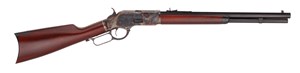 TAYLORS
1873 SHORT RIFLE
TRAIL BLAZER SERIES
357 MAGNUM
10 SHOT
18" OCTAGONAL BARREL
COLOUR CASE FINISHED RECEIVER
WALNUT STOCK & FOREND

NEW $2795