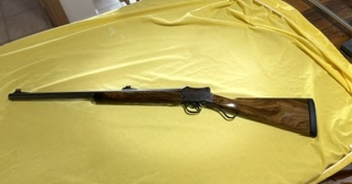 Martini 12 Bore single shot rifle