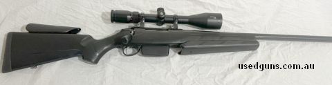 700 rnd count, shiny bore with sharp rifling, bedded, Sako Optilock mounts and bases, glassware in excellent condition,tactical bolt knob, RCBS dies. 2 x 5 shot