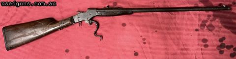 Stevens 25-20 falling block, some pitting on outside of barrel, bore has good rifling and mechanically functional, suit cowboy action or collector, buyer to pay