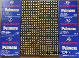 600 new large rifle primers from Winchester. Brand new, I just don‚Äö√Ñ√¥t need them anymore. Pick up only, located in Brunswick area.