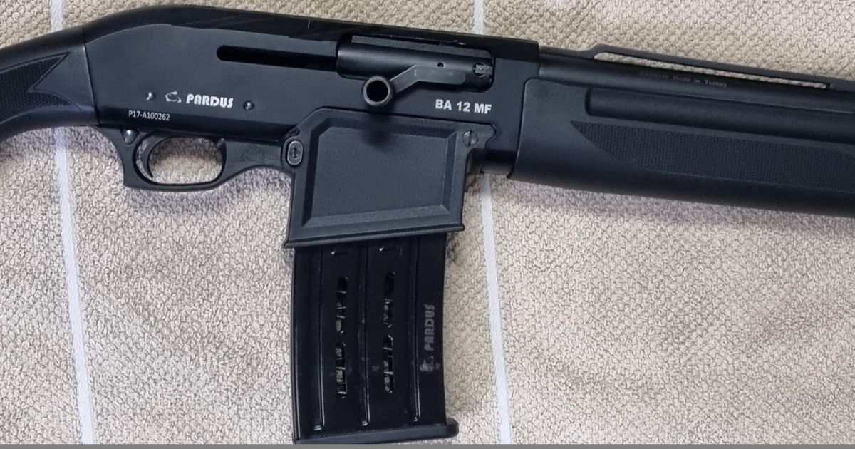 Straight Pull Shotgun Pardus BA12MF