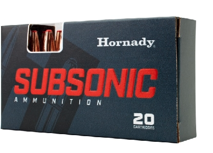 Hornady 45-70 Govt 410 grain Sub-X Subsonic