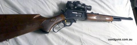 The gun is in excellent condition and a great all round hunting rifle calibre with red dot sight. It has had minimal use , comes with 92 reloaded rounds,170 bra