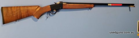 A classic single shot rifle with a falling block action, The Winchester 1885 Low Wall 22 Hornet comes in a high grade walnut stock with a polished barrel and st