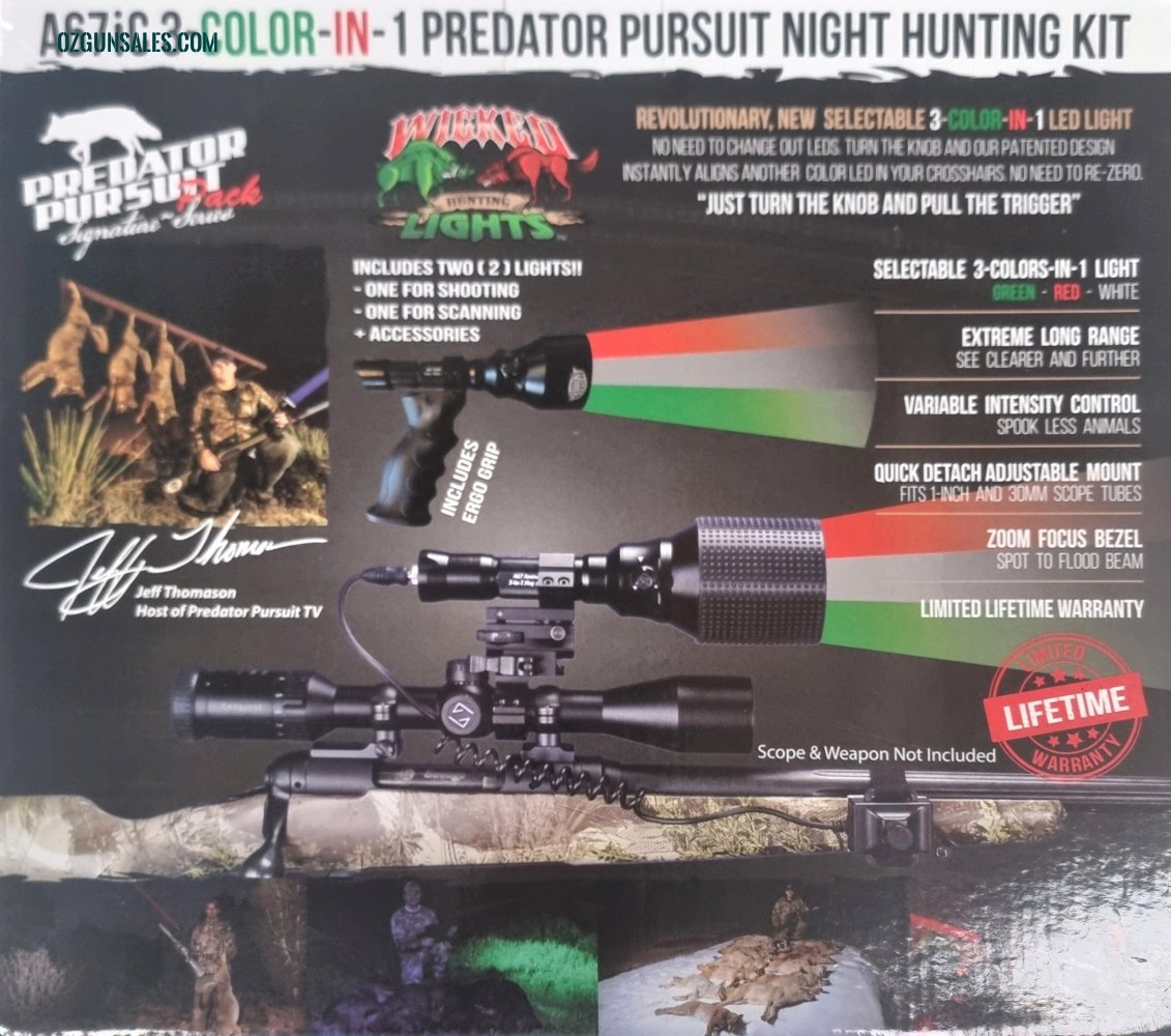 Wicked lights Predator Pursuit Hunting Kit