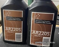 2 x Unopened sealed 500g containers of AR2205 Valid license required. Pick up or drop off Hawksbury NSW