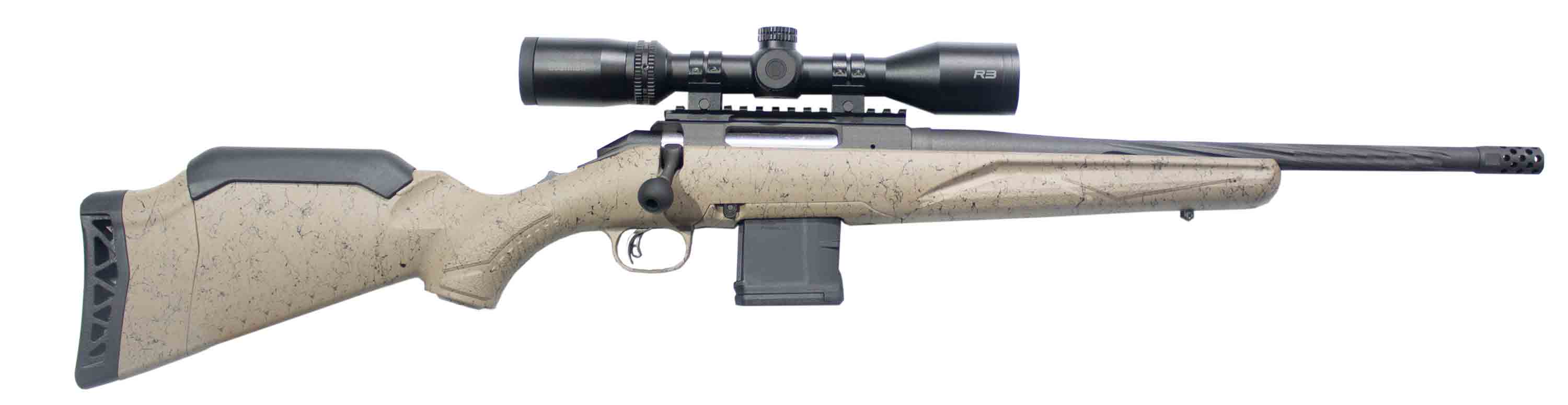 Ruger American Gen II Ranch 223 16″ + Muzzle Brake 10 Shot Package