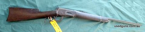 This Winchester has been neglected and would be suitable as a project or parts. It is all there and the stock and forend are in reasonable condition. The origin