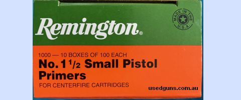 Remington No 1 1/2 Small Pistol Primers per 1000