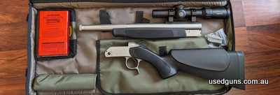 BA13 - Takedown All Weather, with 44 Magnum Barrel. Complete package, comes with - rifle, take down bag, LPVO scope, Stiener rings, original iron sights, Lee Lo