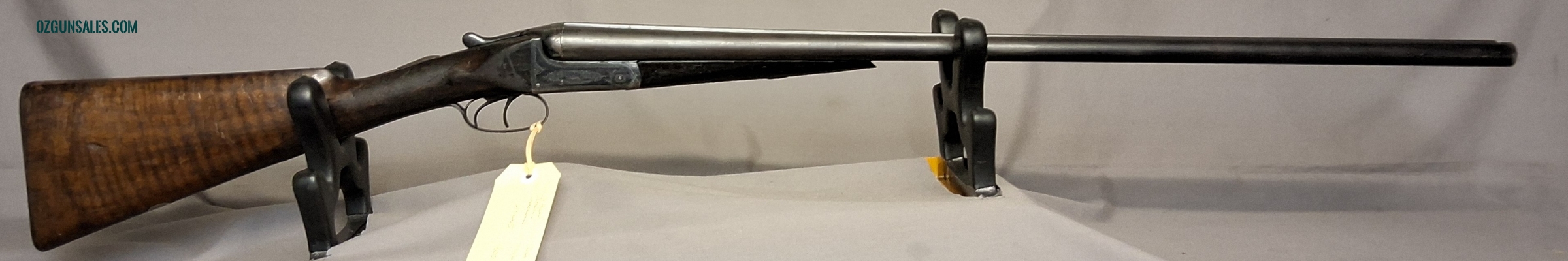 A Allan Glasgow 12ga SxS