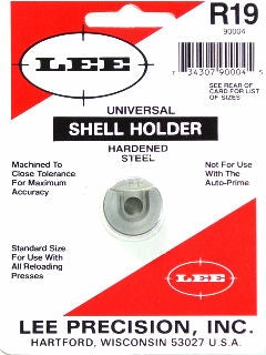LEE R19 Shellholder - 38 SUPER, 9MM
