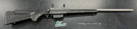 Used Tikka T3 Varmint 223 Stainless. Has a few light marks on the stock but has had very little work and has plenty of life left in it. come with 1" rings.