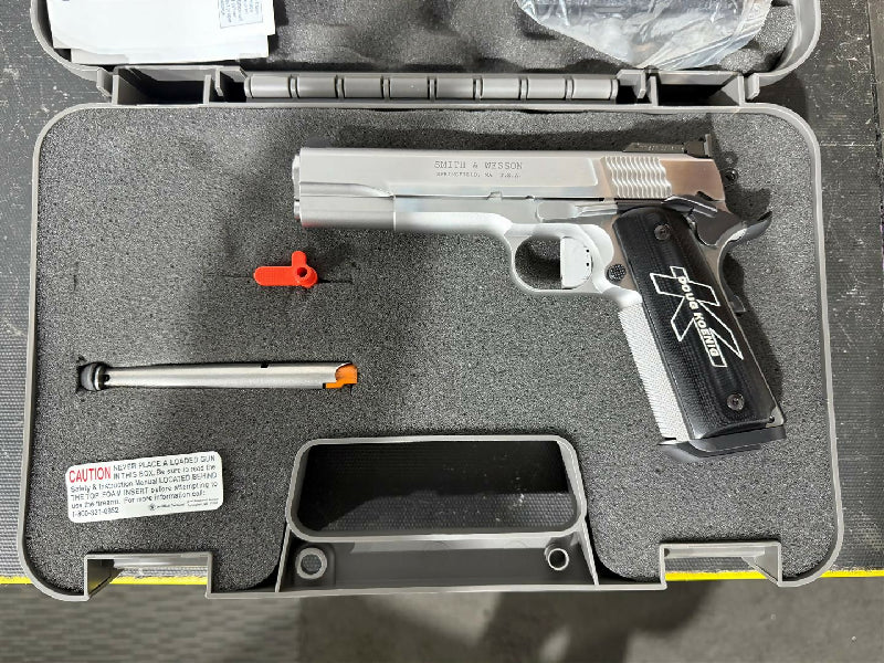 Includes 2 Mags. Cased with all Manuals, Spare Springs & Grips. Very Good to Excellent Condition. Selling due to leaving the sport. Has been kept like a collect