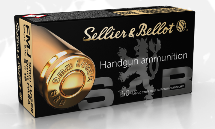 Sellier &amp; Bellot 9mm Luger 124 grain FMJ