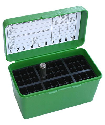 MTM 50RD AMMO BOX DELUXE RIFLE SML 223
