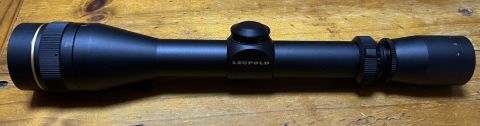 Excellent, as new Leupold Vx1 EFR scope. These are a brilliant, compact, parallax adjustable scope well suited to rimfire (or any rifle for that matter). These 