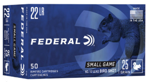 FEDERAL 22LR NO.12 BIRDSHOT
