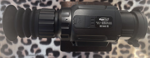 Night Tech thermal scope , in original soft case , Picatinny mount , instructions and new batteries. Works great just going with scope - old school habits. Pric