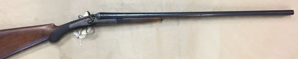 Hollis I & Sons Field Hammer Gun 12G TAG # DJ112 NFID # F00004038
