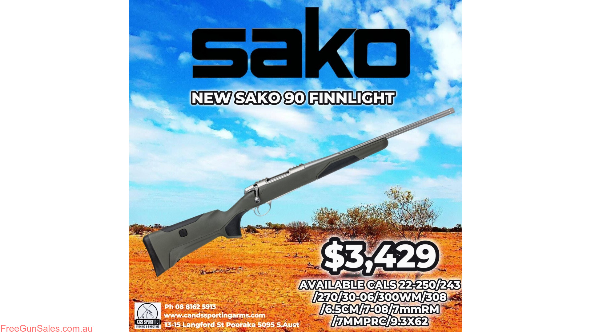 Sako 90 Finnlight Adelaide