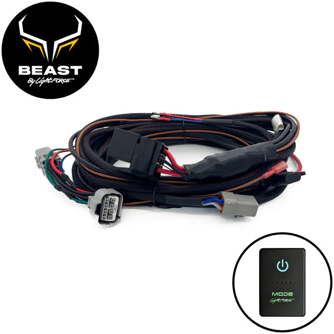 Lightforce Wiring Harness Beast Hilux Facelift model Bi-LED SR5,ROGUE,GR