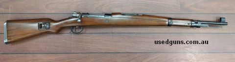 Excellent example of a Yugo M48A Mauser. Comes with bayonet, scabbard and frog. Also includes orginal leather belt, original leather pouches, German leather sli