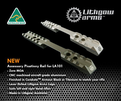 LITHGOW ARMS - LA101 Black Rail - SKU: 38209-1BK2