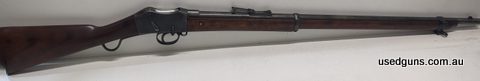 Used Martini Henry 577-450 rifle in excellent condition. Book: A7-3237 - Serial No: 10063 Must have appropriate licence to purchase this item. If purchasing out