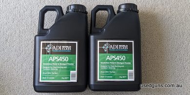 Sealed container of APS450. Two available. Pick up Melbourne CBD. Appropriate licence required.