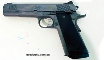 Kimber Royal 11, Used once luck to have 20 rounds through it. Has Techwell Left handed grip with integrated flared magwell. But would not effect Right hander, R